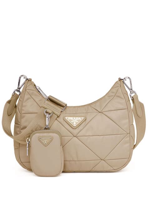 prada quilted|re nylon shoulder bag prada.